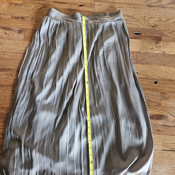 Banana Republic Silver A-Line Skirt - Picture 4 of 4